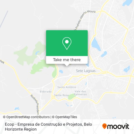 Ecop - Empresa de Construção e Projetos map