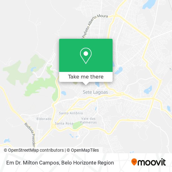 Em Dr. Milton Campos map
