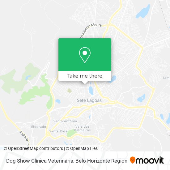 Dog Show Clínica Veterinária map