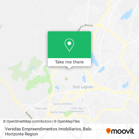Veredas Empreendimentos Imobiliarios map