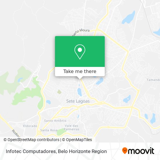 Infotec Computadores map