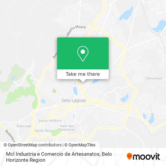 Mcl Industria e Comercio de Artesanatos map