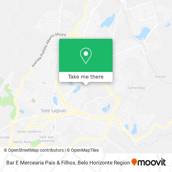 Bar E Mercearia Pais & Filhos map