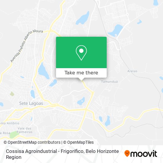 Cossisa Agroindustrial - Frigorífico map