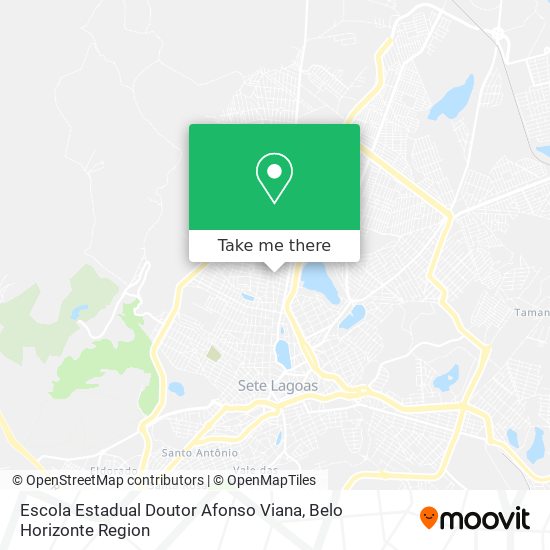 Escola Estadual Doutor Afonso Viana map