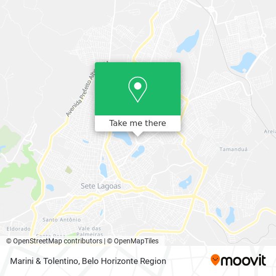 Marini & Tolentino map