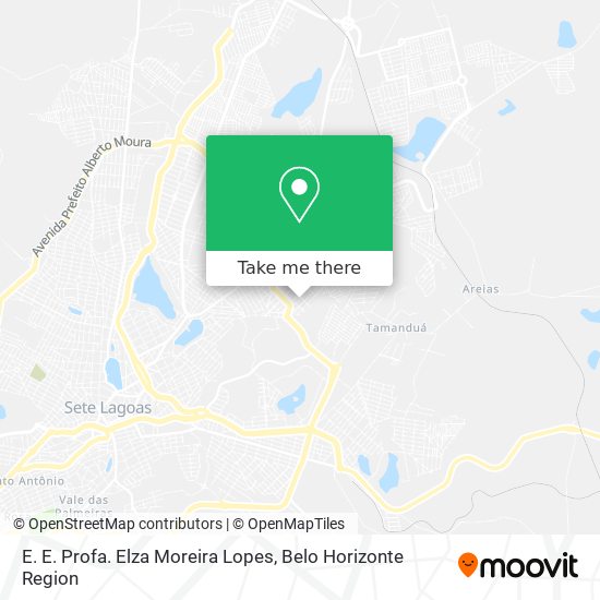 E. E. Profa. Elza Moreira Lopes map