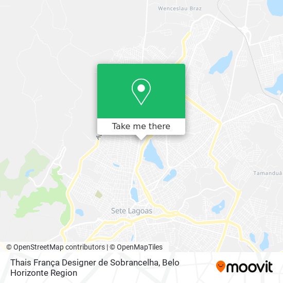 Thais França Designer de Sobrancelha map