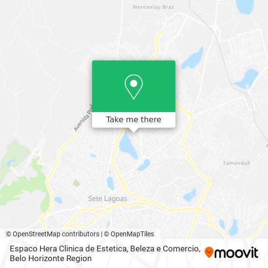 Espaco Hera Clinica de Estetica, Beleza e Comercio map
