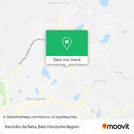 Barzinho da Neta map
