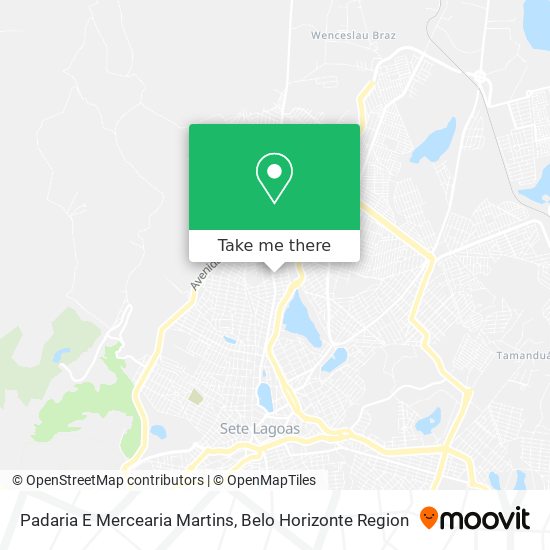 Padaria E Mercearia Martins map