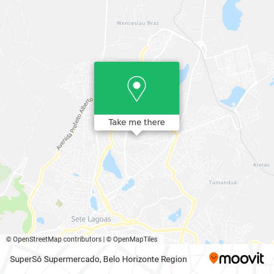 SuperSô Supermercado map