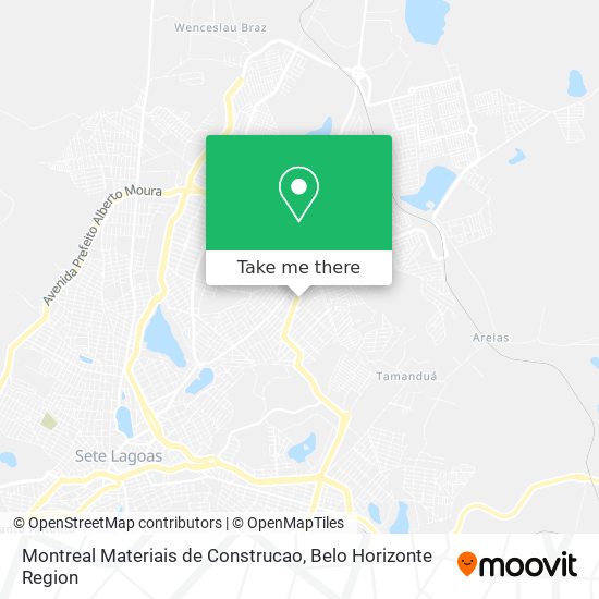 Montreal Materiais de Construcao map