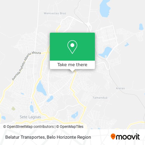 Belatur Transportes map