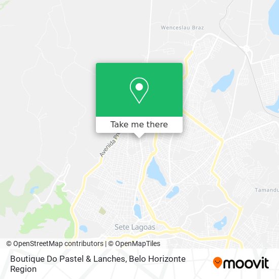 Boutique Do Pastel & Lanches map