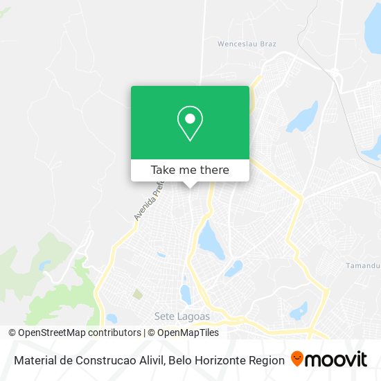 Material de Construcao Alivil map