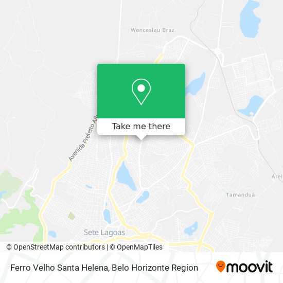 Ferro Velho Santa Helena map