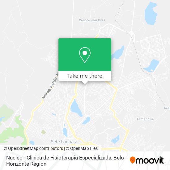 Nucleo - Clinica de Fisioterapia Especializada map