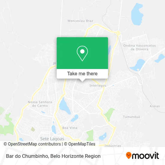 Bar do Chumbinho map