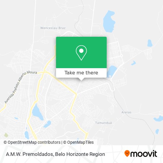A.M.W. Premoldados map