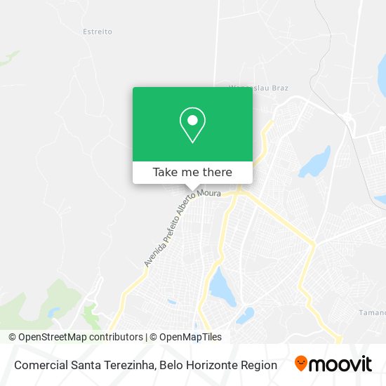 Comercial Santa Terezinha map