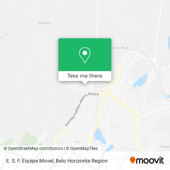E. S. F. Equipe Movel map