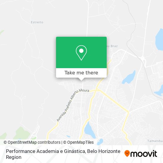 Performance Academia e Ginástica map