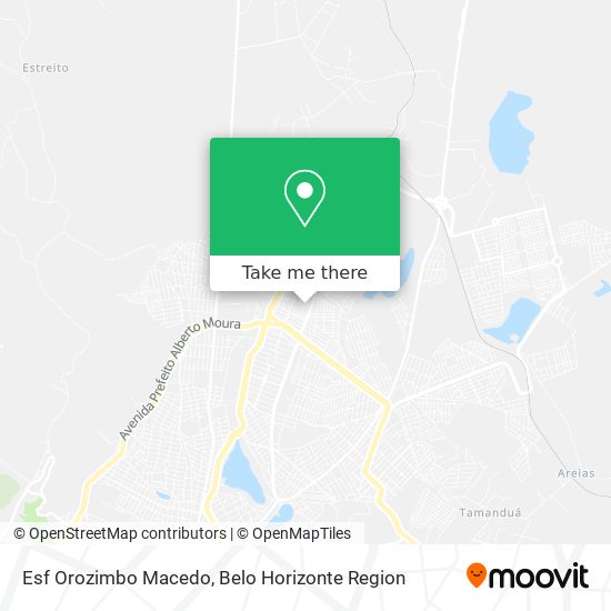 Esf Orozimbo Macedo map
