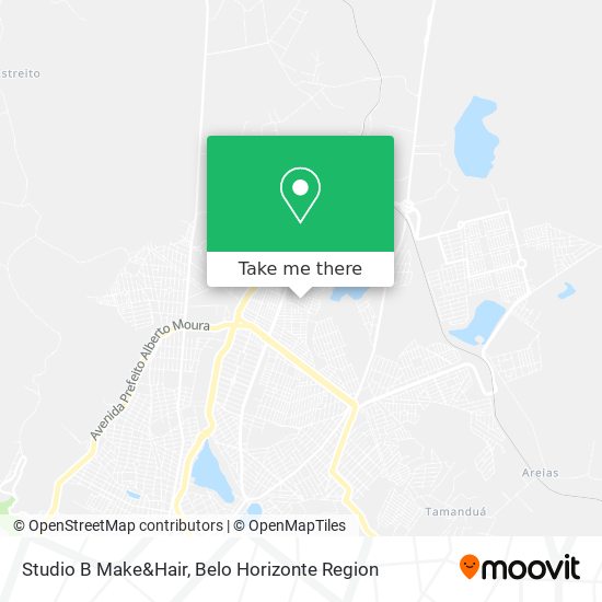 Studio B Make&Hair map