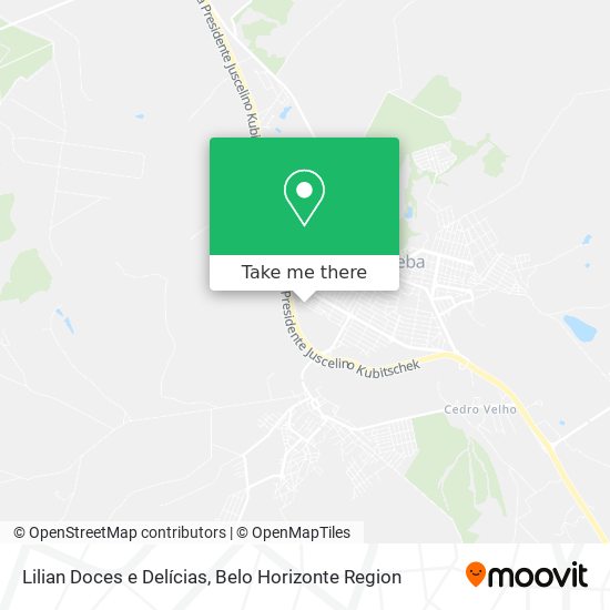Lilian Doces e Delícias map
