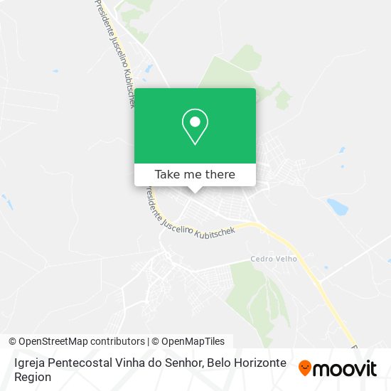 Igreja Pentecostal Vinha do Senhor map