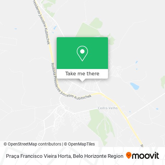 Praça Francisco Vieira Horta map