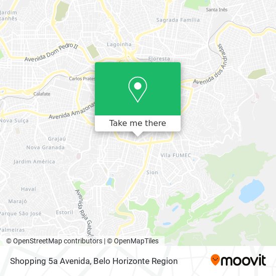 Mapa Shopping 5a Avenida