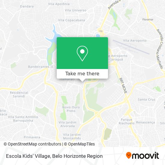 Escola Kids' Village map