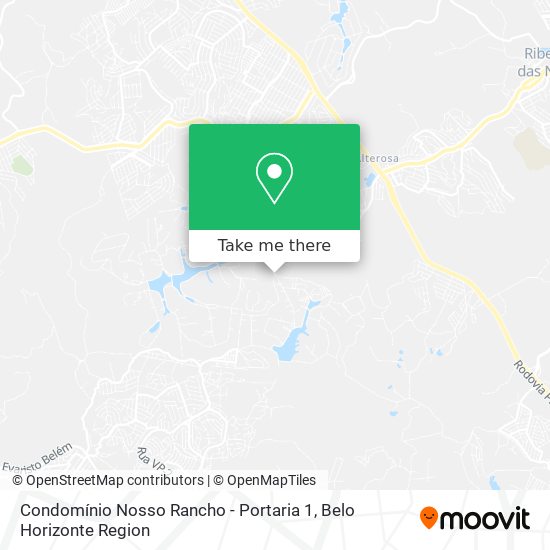 Condomínio Nosso Rancho - Portaria 1 map