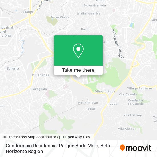 Condomínio Residencial Parque Burle Marx map
