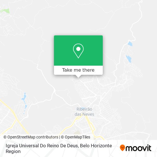 Igreja Universal Do Reino De Deus map