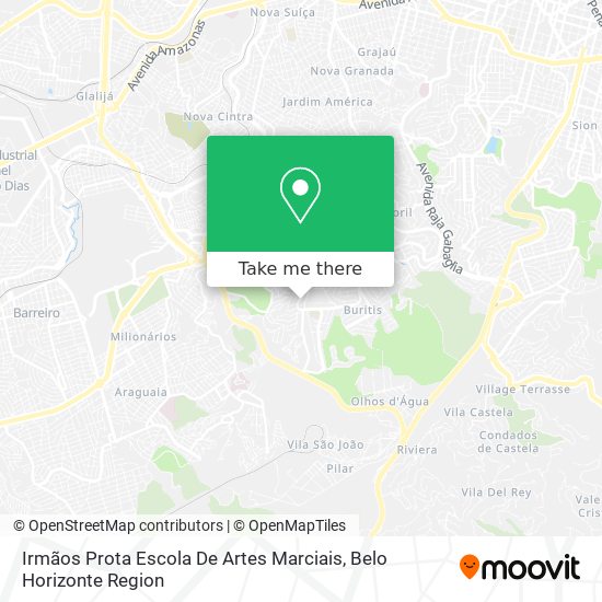 Irmãos Prota Escola De Artes Marciais map