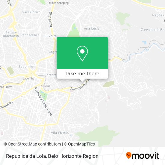 Republica da Lola map