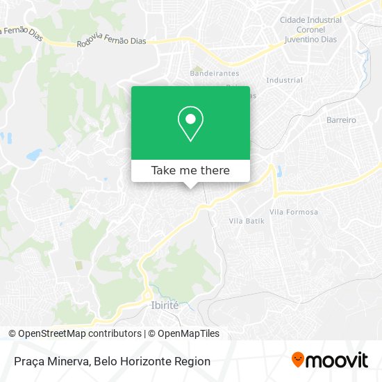 Praça Minerva map