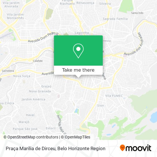 Praça Marilia de Dirceu map