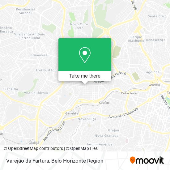 Varejão da Fartura map