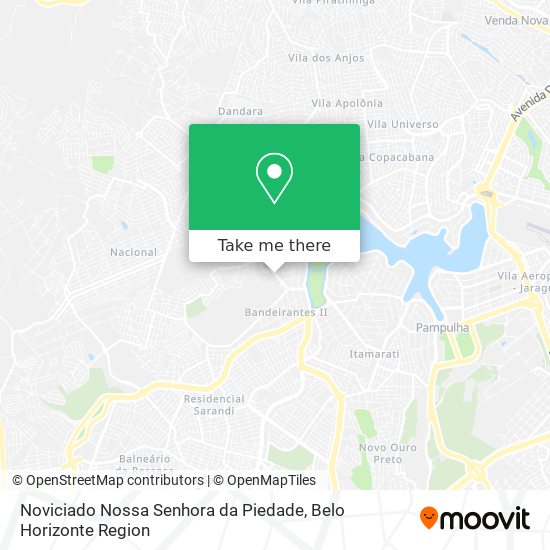 Noviciado Nossa Senhora da Piedade map