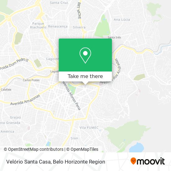 Velório Santa Casa map