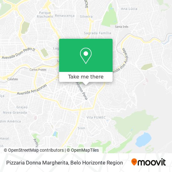 Pizzaria Donna Margherita map