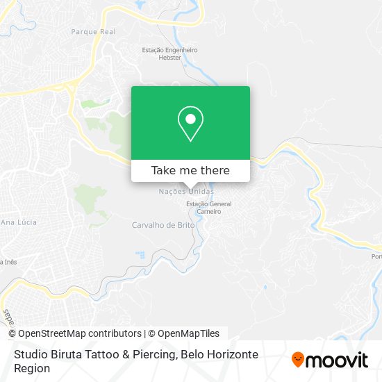 Studio Biruta Tattoo & Piercing map