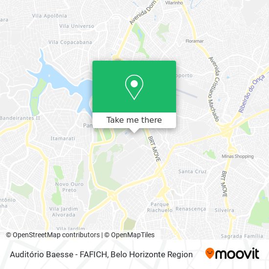 Auditório Baesse - FAFICH map