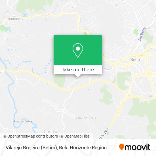 Vilarejo Brejeiro (Betim) map