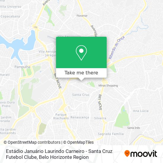 Estádio Januário Laurindo Carneiro - Santa Cruz Futebol Clube map
