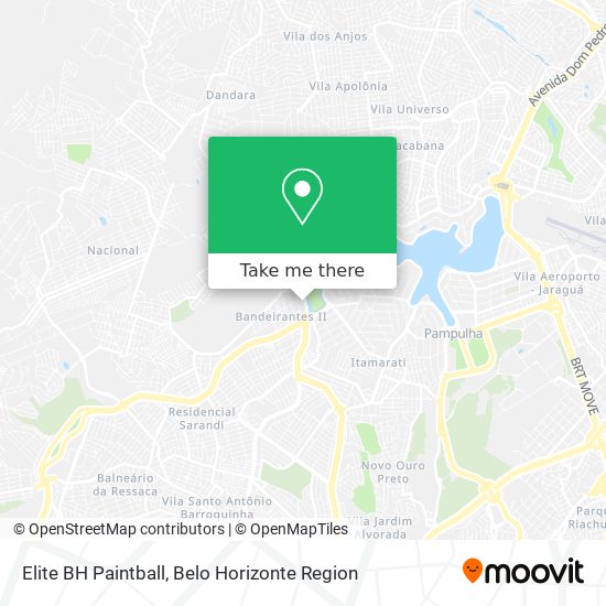 Elite BH Paintball map